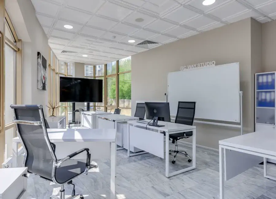 Modern commercial office interior